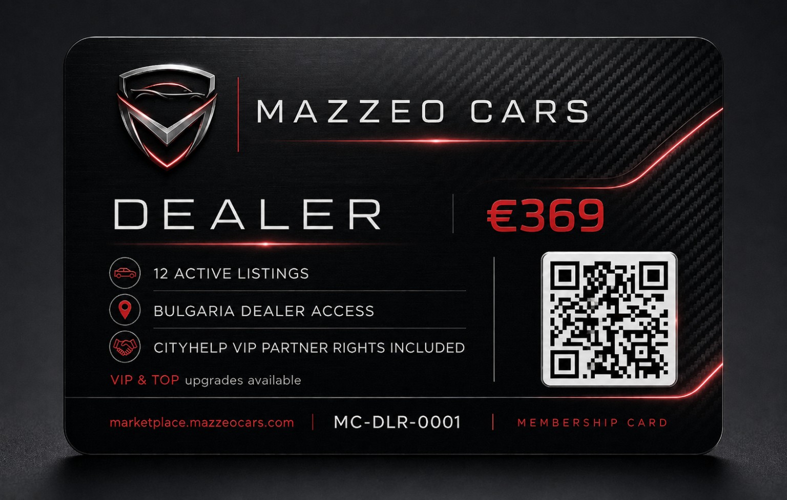 MAZZEO CARS DEALER €369